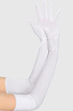 BABEYOND Evening Gloves|21.6 Elbow Length Velvet Stretchy Gloves