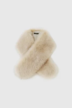BABEYOND Shawls & Scarves|53.9 Faux Fur Shoulder Collar Scarf