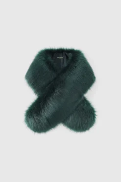 BABEYOND Shawls & Scarves|53.9 Faux Fur Shoulder Collar Scarf