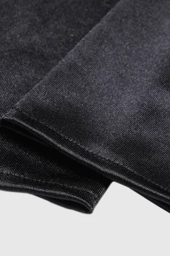 BABEYOND Evening Gloves|19 Finger Loop Satin Stretchy Gloves