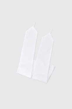BABEYOND Evening Gloves|19 Finger Loop Satin Stretchy Gloves