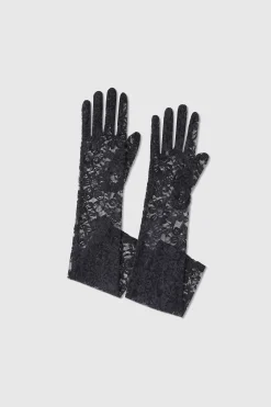 BABEYOND Evening Gloves|18.1 Floral Lace Long Stretchy Gloves