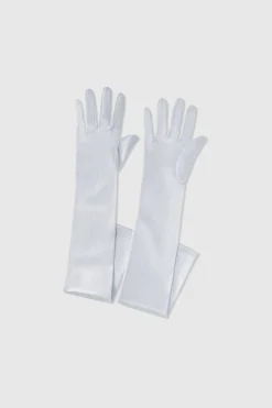 BABEYOND Evening Gloves|21.6 Long Satin Stretchy Flapper Gloves