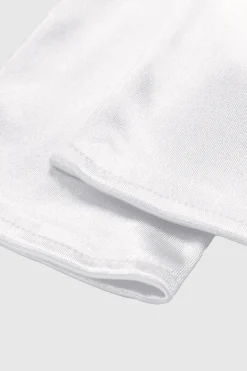 BABEYOND Evening Gloves|8.6 Short Satin Wrist Length Gloves