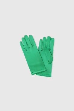 BABEYOND Evening Gloves|8.6 Short Satin Wrist Length Gloves