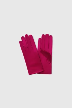 BABEYOND Evening Gloves|8.6 Short Satin Wrist Length Gloves