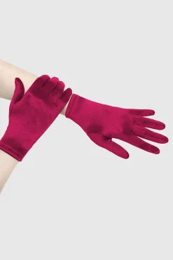 BABEYOND Evening Gloves|8.6 Short Satin Wrist Length Gloves
