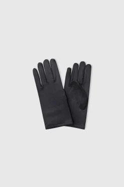 BABEYOND Evening Gloves|8.6 Short Satin Wrist Length Gloves