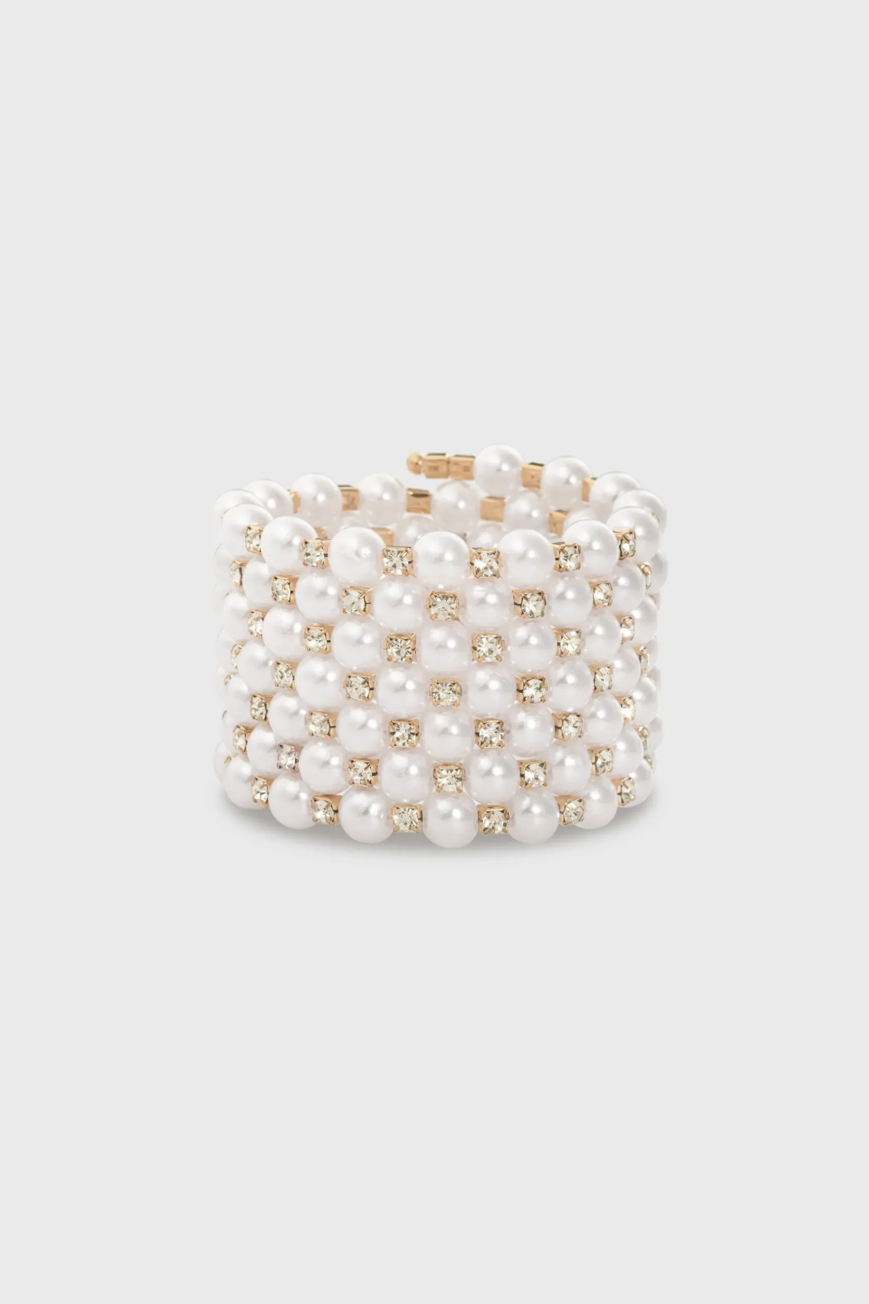 BABEYOND Jewelry|Adjustable Multi Strand Pearl Bracelet Rose Gold
