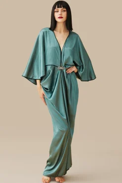 BABEYOND Dresses|Angel Sleeve Cocoon Robe Dress