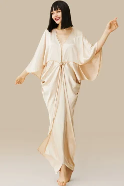 BABEYOND Dresses|Angel Sleeve Cocoon Robe Dress