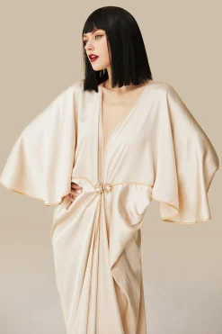 BABEYOND Dresses|Angel Sleeve Cocoon Robe Dress