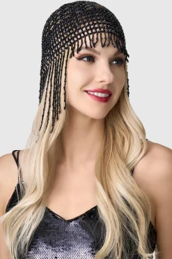 BABEYOND Headpieces & Fascinators|Antique Starry Crystal Cap Headpiece