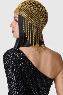 BABEYOND Headpieces & Fascinators|Antique Starry Crystal Cap Headpiece