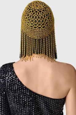 BABEYOND Headpieces & Fascinators|Antique Starry Crystal Cap Headpiece