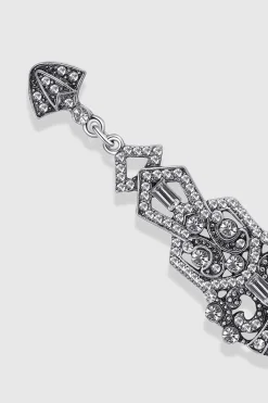 BABEYOND Jewelry|Antique Vintage Crystal Studded Earrings