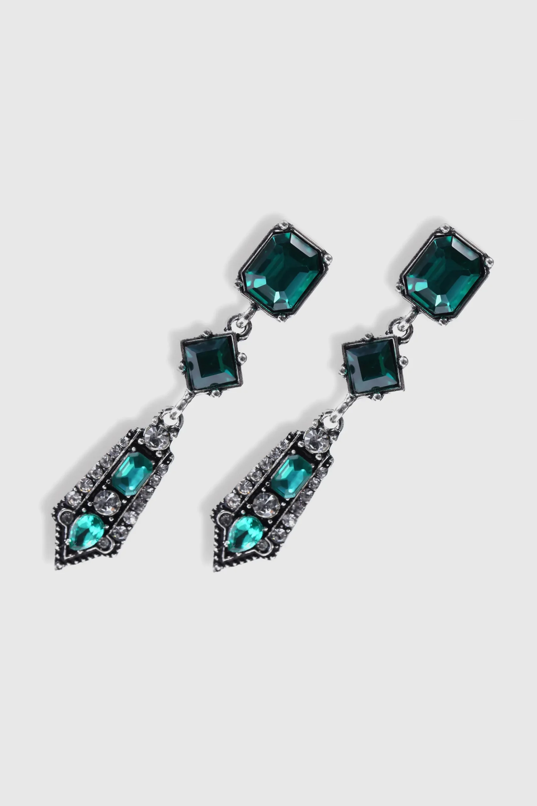 BABEYOND Jewelry|Art-Deco Rhinestone Studded Earrings