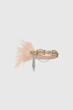 BABEYOND Headpieces & Fascinators|Assorted Gems Feather Headband