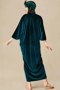 BABEYOND Dresses|Batwing Sleeve Art Deco Robe Dress