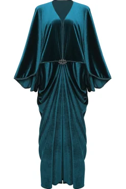BABEYOND Dresses|Batwing Sleeve Art Deco Robe Dress