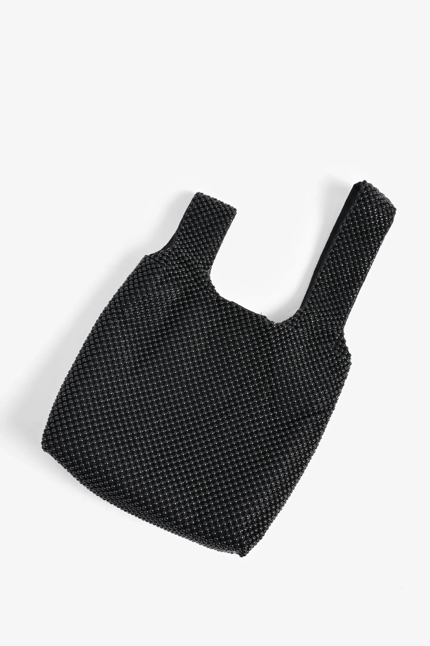 BABEYOND Handbags|Beaded Irregular Gatsby Themed Evening Purse Black