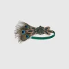 BABEYOND Headpieces & Fascinators|Beaded Peacock Shimmer Headpiece Dark Green