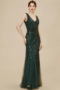 BABEYOND Dresses|Bodycon Sequin Mermaid Maxi Dress