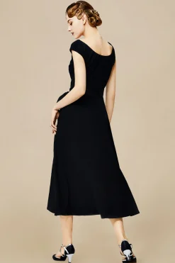 BABEYOND Dresses|Cape Sleeve Square Neck A-Line Formal Dress