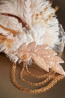 BABEYOND Headpieces & Fascinators|Carnival Beaded Feather Headdress