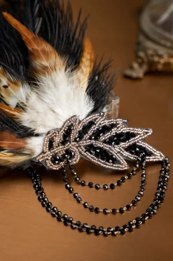 BABEYOND Headpieces & Fascinators|Carnival Beaded Feather Headdress