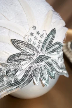 BABEYOND Headpieces & Fascinators|Carnival Sequined Fluffy Feather Headband