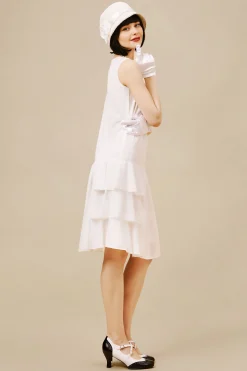 BABEYOND Dresses|Cascading Tie Sleeveless Casual Dress