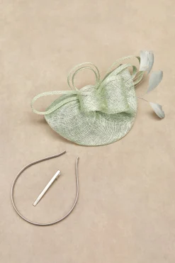 BABEYOND Headpieces & Fascinators|Classic Elegant Pillbox Fascinator