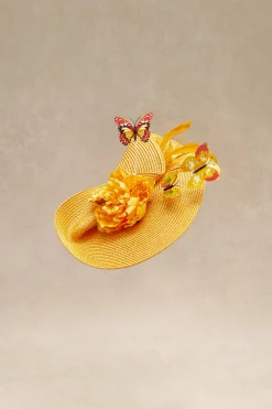 BABEYOND Headpieces & Fascinators|Classic Vintage Wide Brim Fascinator