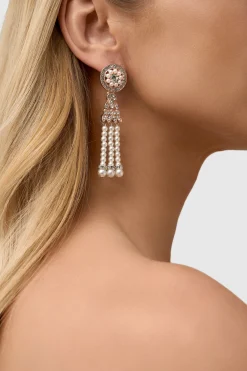 BABEYOND Jewelry|Classic Zircon Studded Pearl Earrings