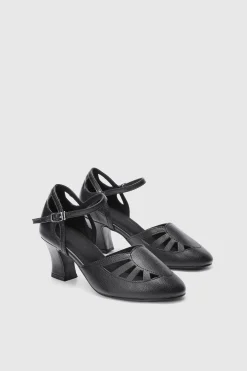 BABEYOND Shoes|Closed Toe Cut Out Ankle Strap Shoes