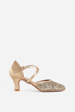 BABEYOND Shoes|Closed Toe Flash Latin Dance Shoes