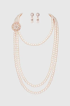 BABEYOND Jewelry|Delicate Multilayer Pearl Necklace Set