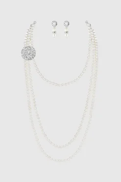 BABEYOND Jewelry|Delicate Multilayer Pearl Necklace Set