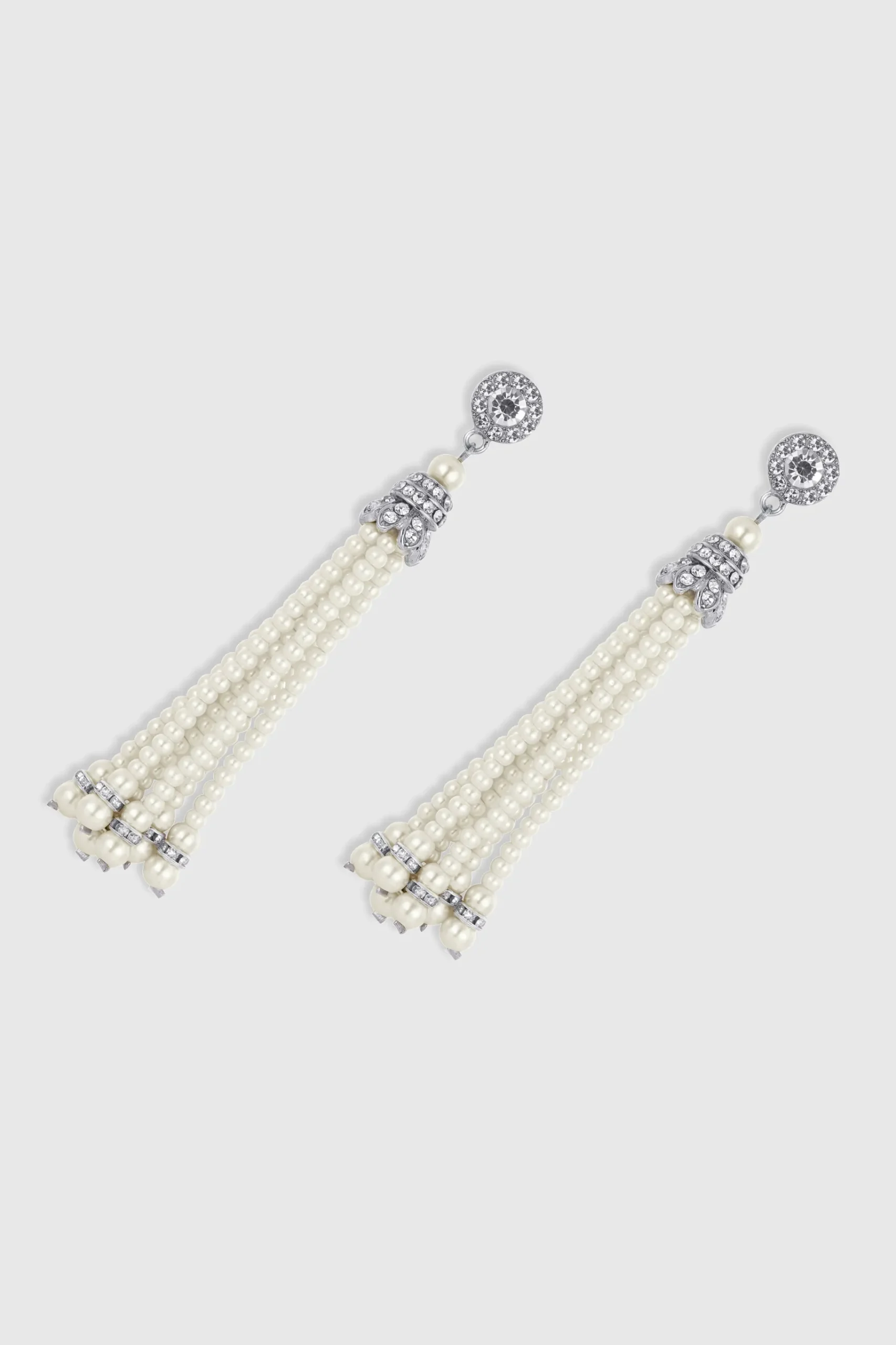 BABEYOND Jewelry|Delicate Vintage Tassel Pearl Earrings