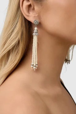 BABEYOND Jewelry|Delicate Vintage Tassel Pearl Earrings