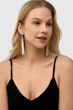 BABEYOND Jewelry|Delicate Vintage Tassel Pearl Earrings