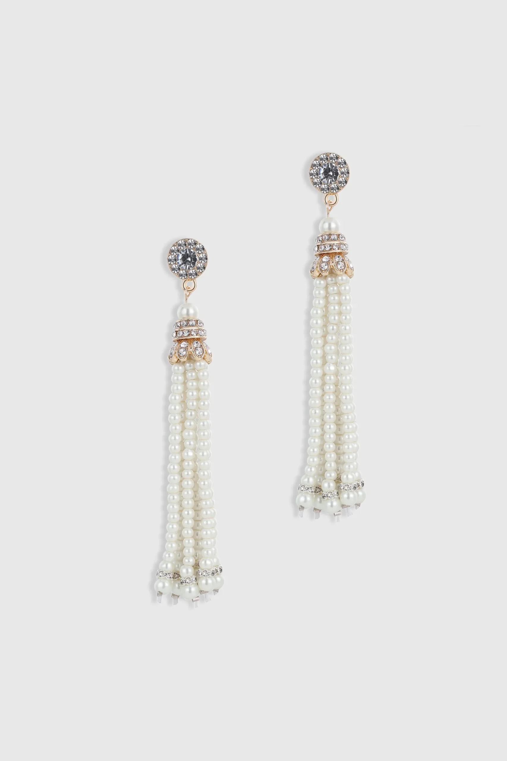 BABEYOND Jewelry|Delicate Vintage Tassel Pearl Earrings