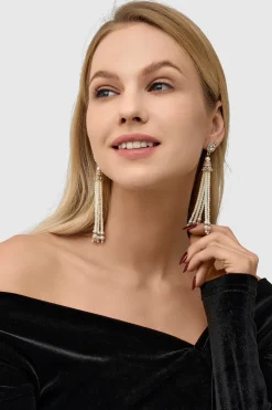 BABEYOND Jewelry|Delicate Vintage Tassel Pearl Earrings