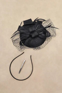 BABEYOND Headpieces & Fascinators|Elegant Veil Tea Party Fascinator