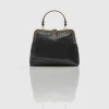 BABEYOND Handbags|Embellished Beaded Metallic Clutch Purse Black