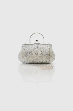 BABEYOND Handbags|Embellished Beaded Pearl Clutch