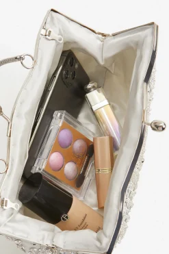BABEYOND Handbags|Embellished Beaded Pearl Clutch