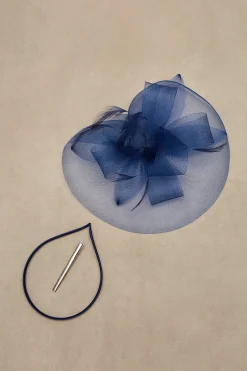 BABEYOND Headpieces & Fascinators|Embellished Mesh Floral Knot Fascinator