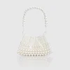 BABEYOND Handbags|Embellished Pearl Beaded Cocktail Party Bag Cream